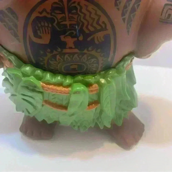 Disney Moana Mega Maui Bath Doll 8" Action Figure Toy The Rock - Picture 5 of 15
